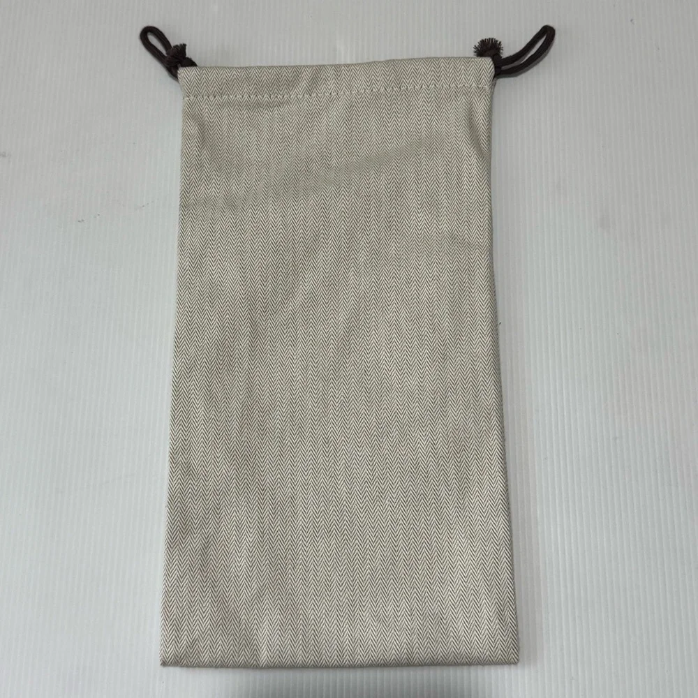 HERMES - Cotton Drawstring Dust bag - Cream